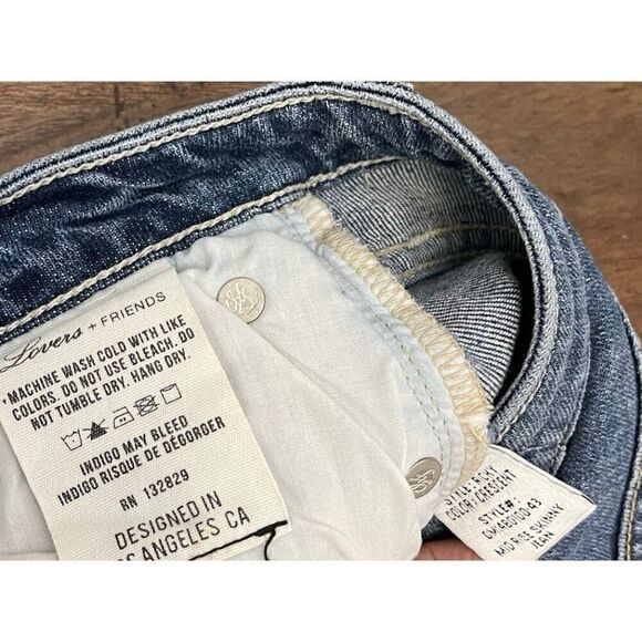 Lover + Friends Ricky Crescent Jeans - Picture 8 of 10